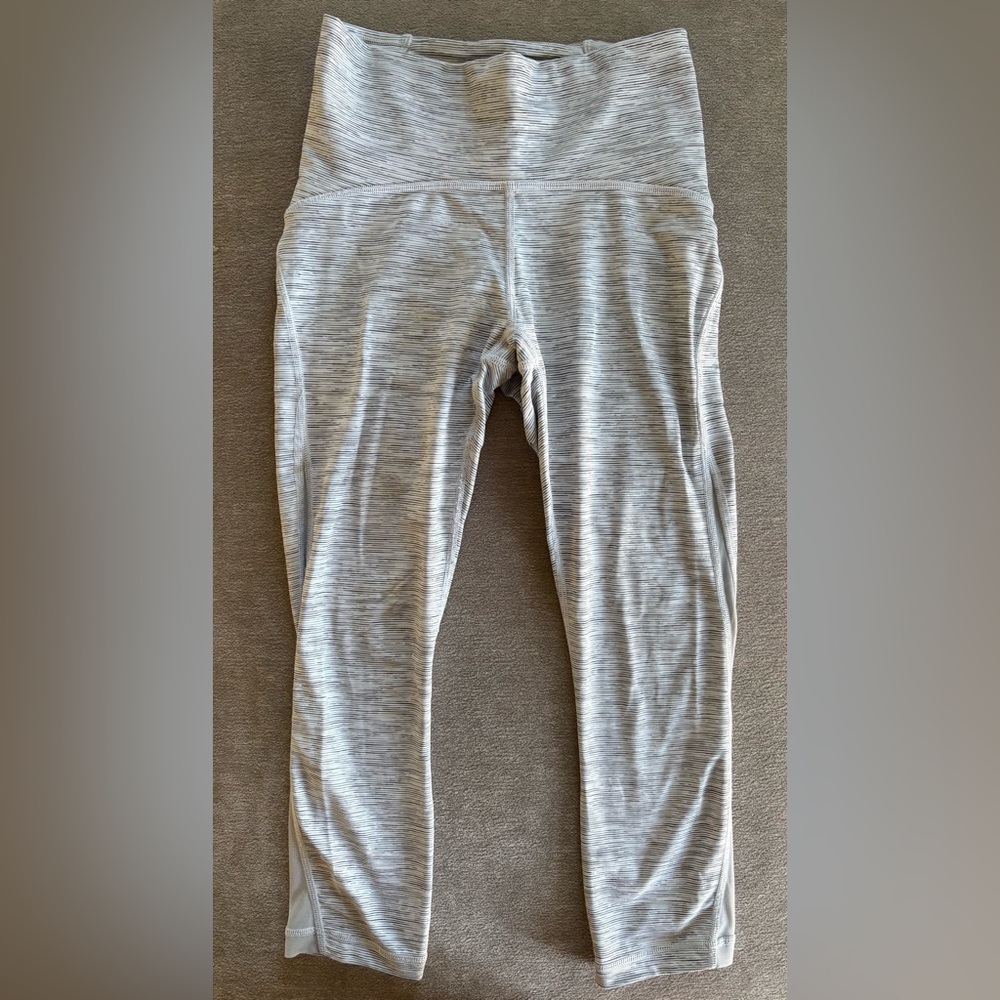 Lululemon Athletica Light Gray Leggings